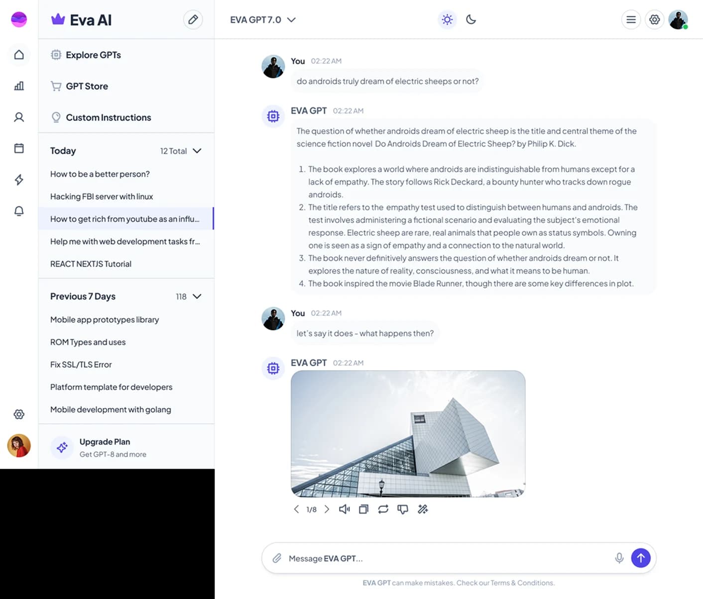 AI Model Interface